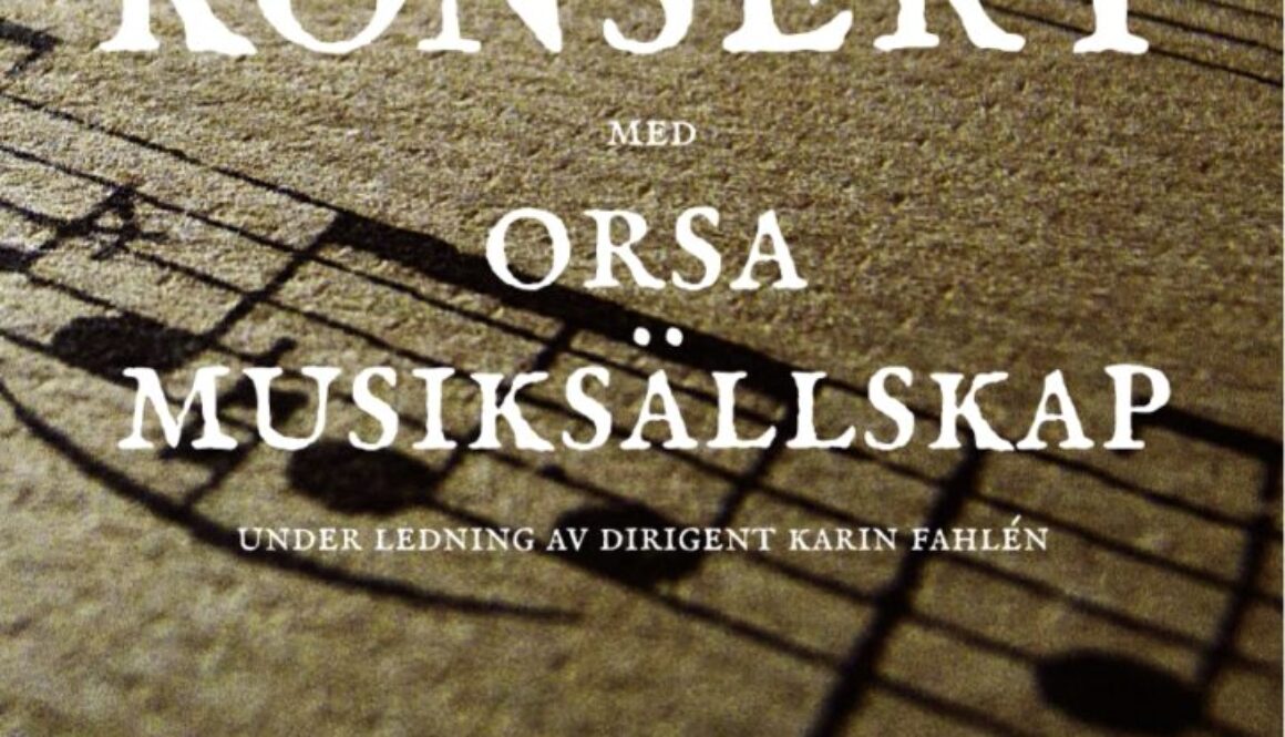 Konserter med Orsa Musiksällskap